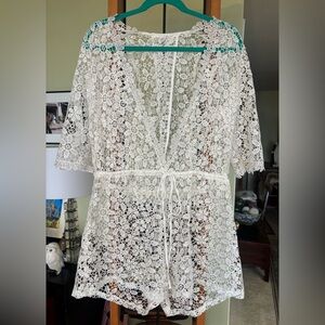 IAN Lace Swim Suit Cover Up